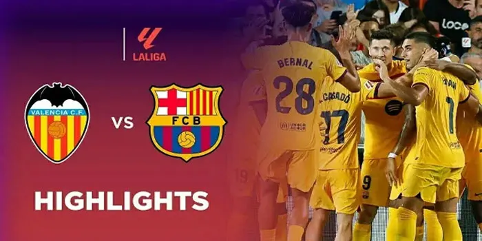 Hasil Liga Spanyol Valencia vs Barcelona, La Liga 2024 Pekan 1