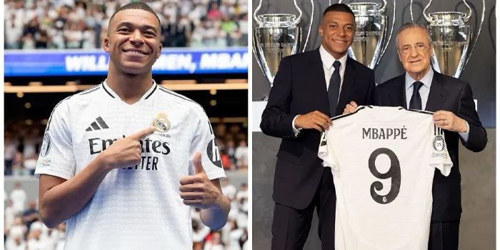 Liga Spanyol - Mbappé Resmi Bela Real Madrid dengan Nomor Punggung Sembilan