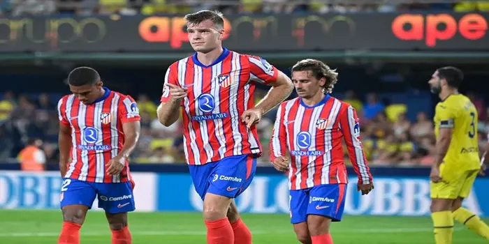 Villarreal vs Atletico Madrid Julian Alvarez Debut 12 Menit, Skor Imbang 2-2