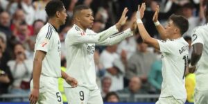 Dua gol Kylian Mbappe membawa Real Madrid Menang atas Celta Vigo