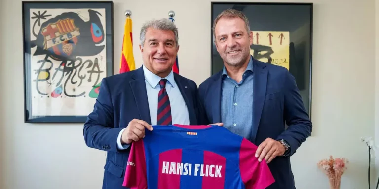 Hansi Flick Perpanjang Kontrak dengan Barcelona Setelah Raih Treble Domestik