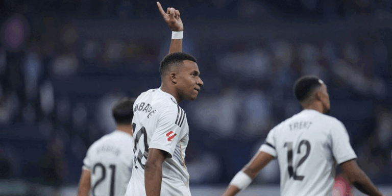 Debut Nomor 10 Real Madrid, Kylian Mbappe Langsung Cetak Gol Spektakuler