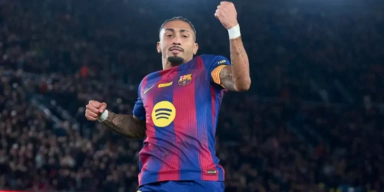 Dua Gol Raphinha Menentukan Kemenangan Barcelona atas Osasuna di LaLiga