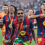 Raphinha Bawa Barcelona Juara Piala Super Spanyol dengan Brace Gemilang