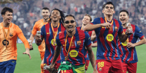 Raphinha Bawa Barcelona Juara Piala Super Spanyol dengan Brace Gemilang